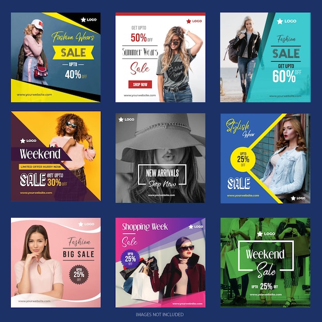social media post templates 
