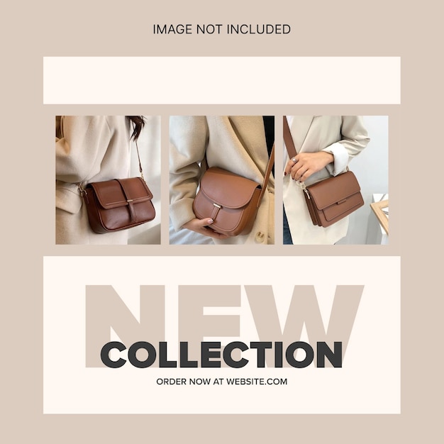 Social media post voor Nieuwe collectie
