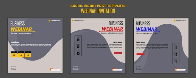 Social media postsjabloon modern ontwerp voor digitale marketing online of postermarketingsjabloon