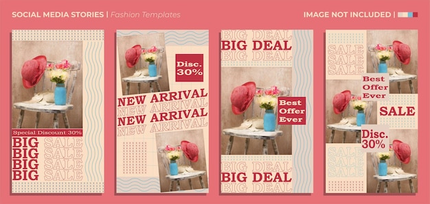 Social Media Stories Fashion Template Set