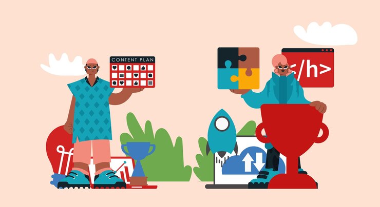Vector social media substance creation bunch organizing an charming substance passing on calendar to weave stories of engagement and connectio