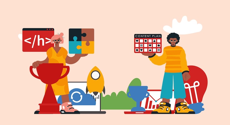Vector social media substance creation bunch organizing an charming substance passing on calendar to weave stories of engagement and connectio