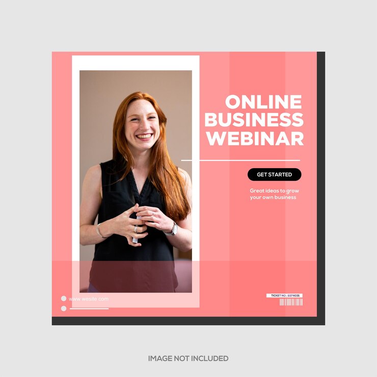 Social media template design minimalist modern