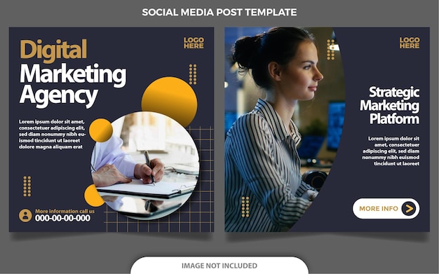 SOCIAL MEDIA TEMPLATE DIGITAL MARKETING AGENCY