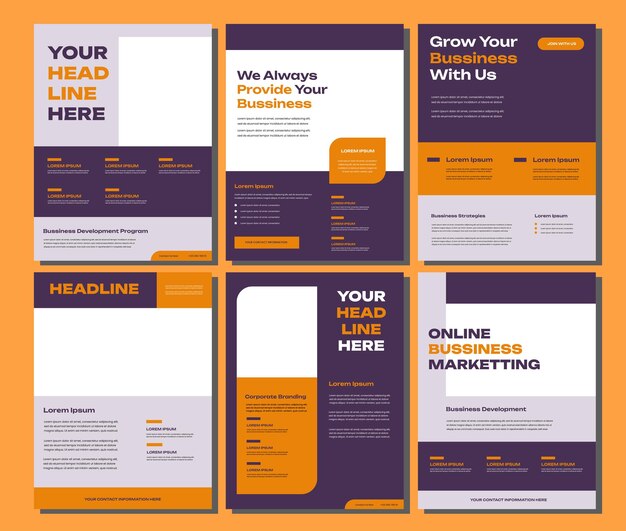 social media template file