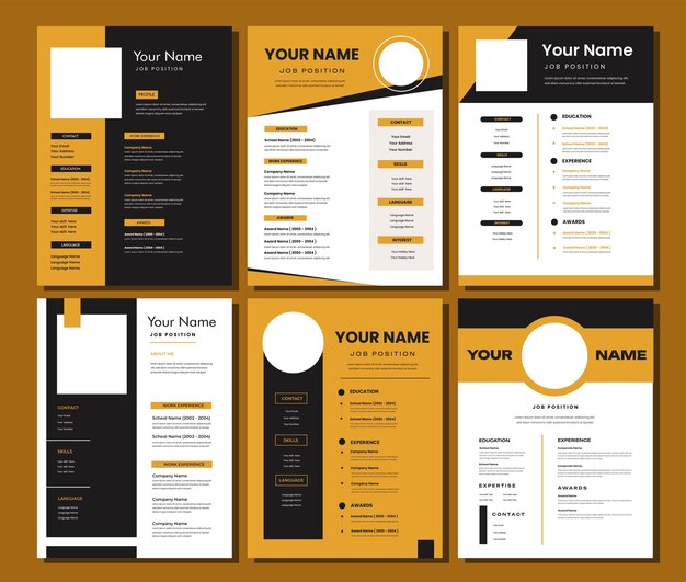 Vector social media template file