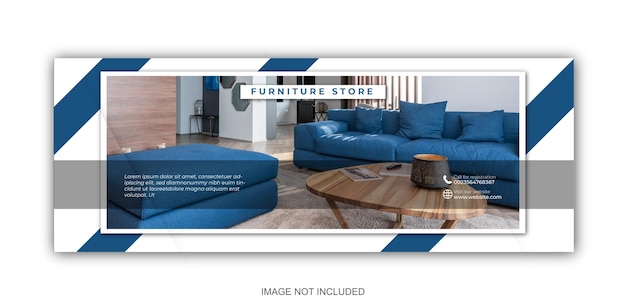 Social media templates for furniture sales