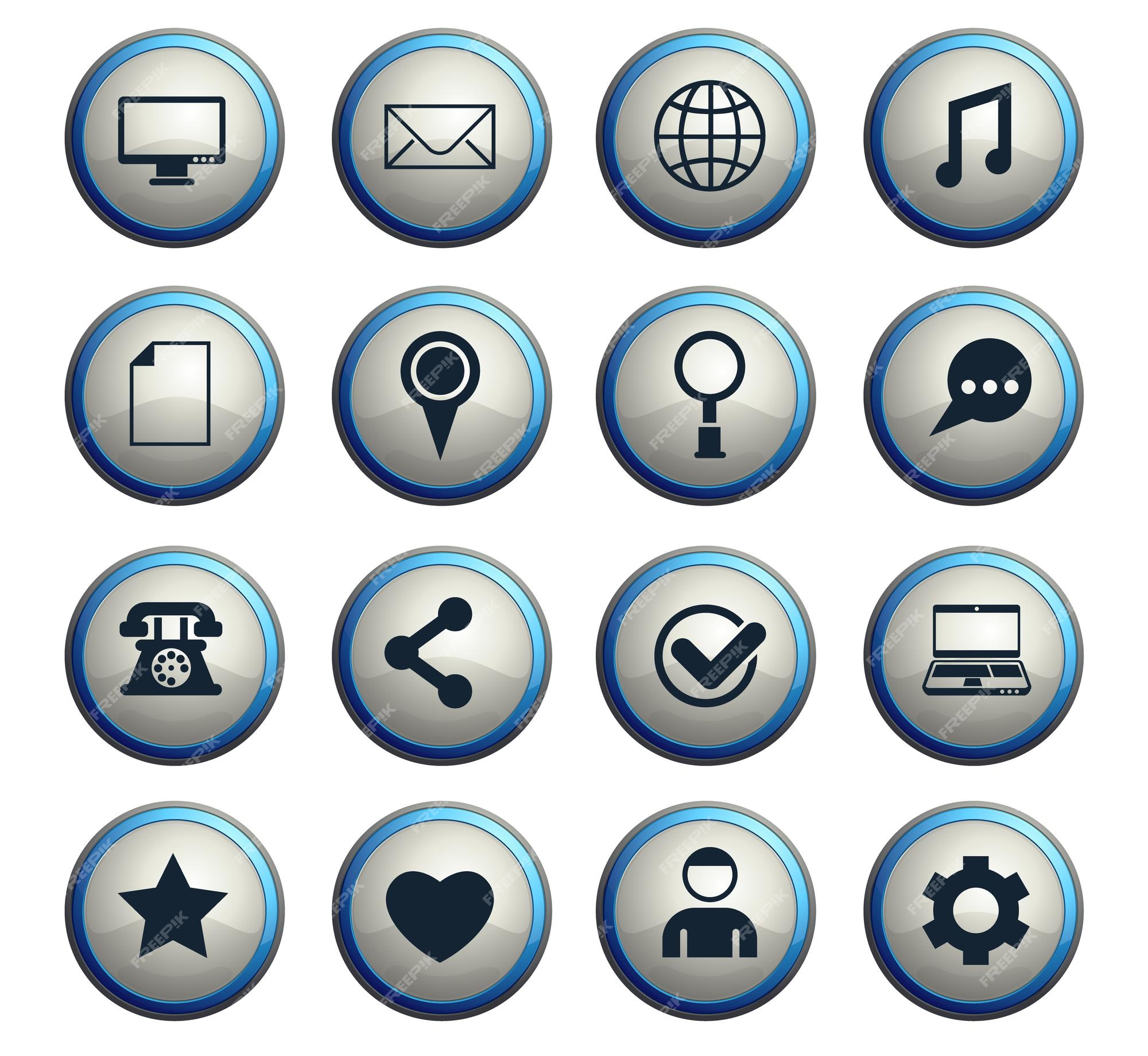 Button - Free web icons