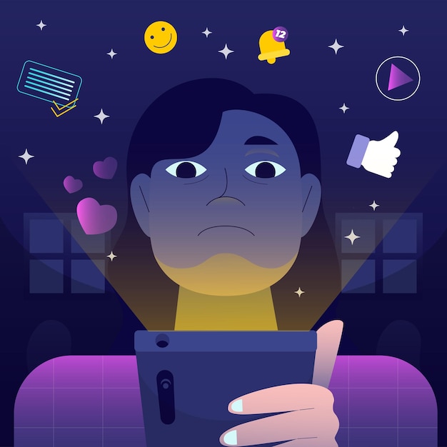 social media views about data used in videos and posters on social media programs