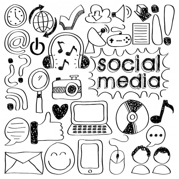 Vector social media