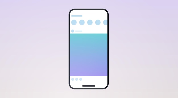 スマートフォンとページレイアウト画面フラットベクトル図のソーシャルネットワークインターフェイス