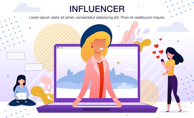 Influencer пользователей социальных сетей