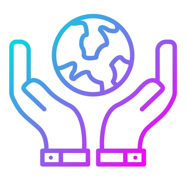 Social Responsibility vector icon Can be used for Core Values iconset