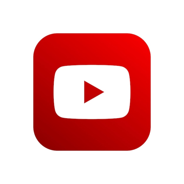 Sociale media icoon illustratie youtube Youtube Icon Vector illustratie