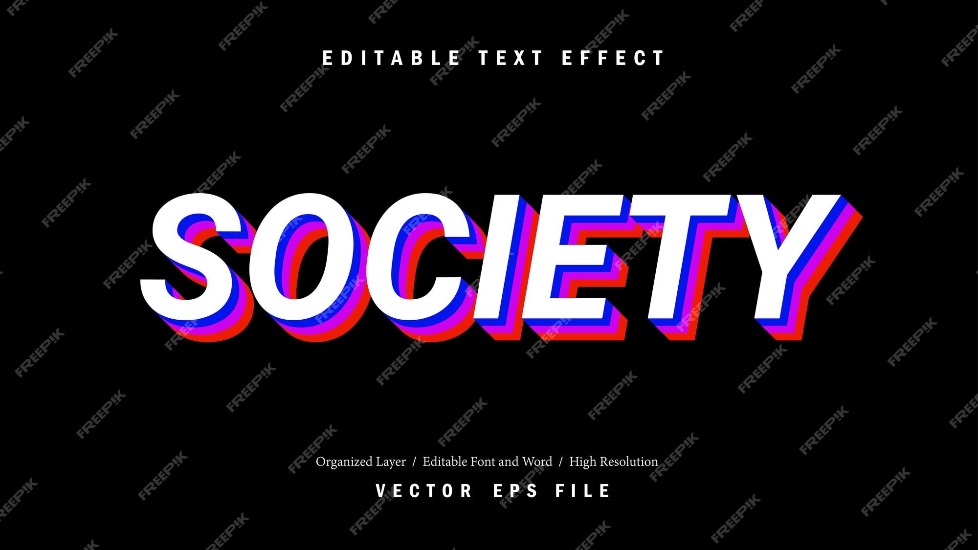 Society text