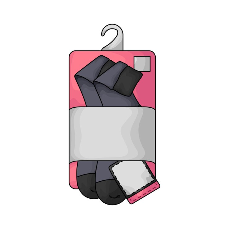 Vector sock illustration