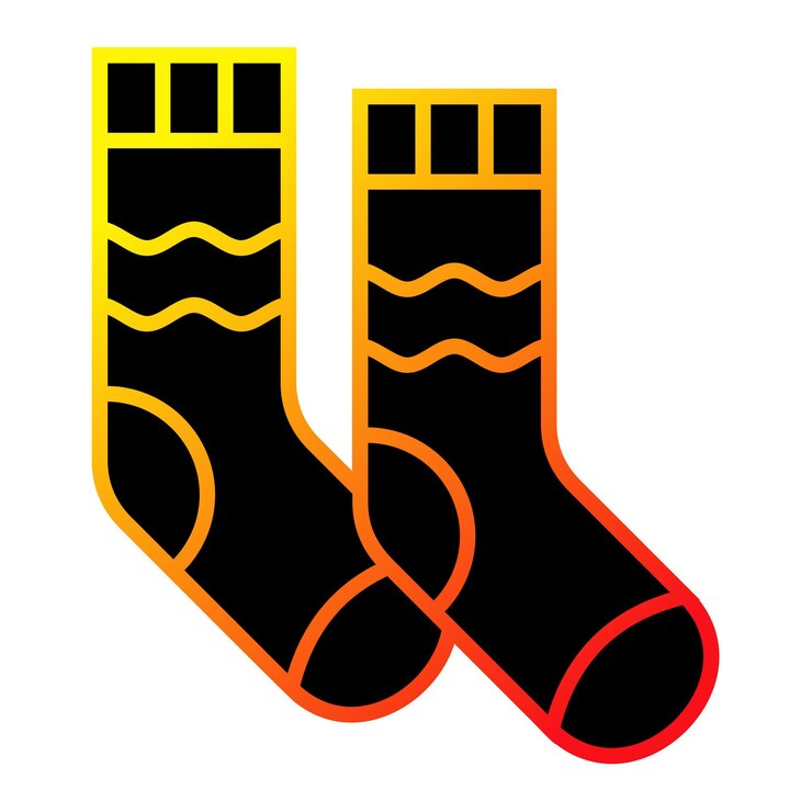 Vector socks icon