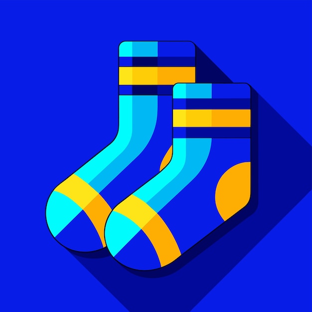 Vector socks set