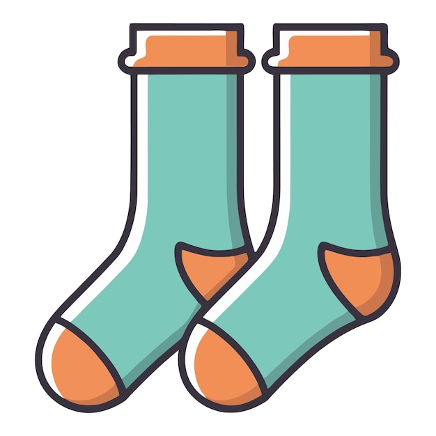 Vector socks vector collection illustration