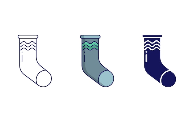 Socks vector icon