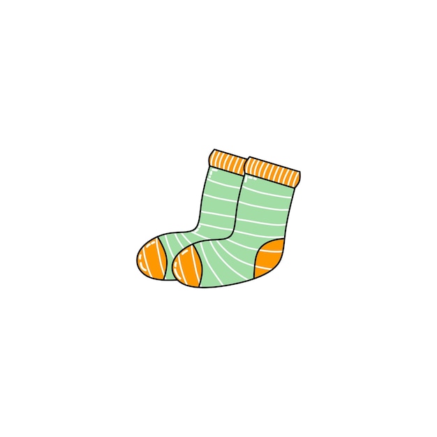 Socks for winter in cute colors