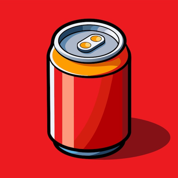 Soda can vector illustration