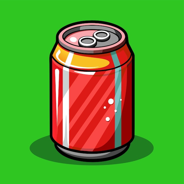 Soda can vector illustration