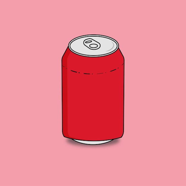 soda can vector