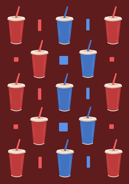 Soda cold soft drink cup wallpaper