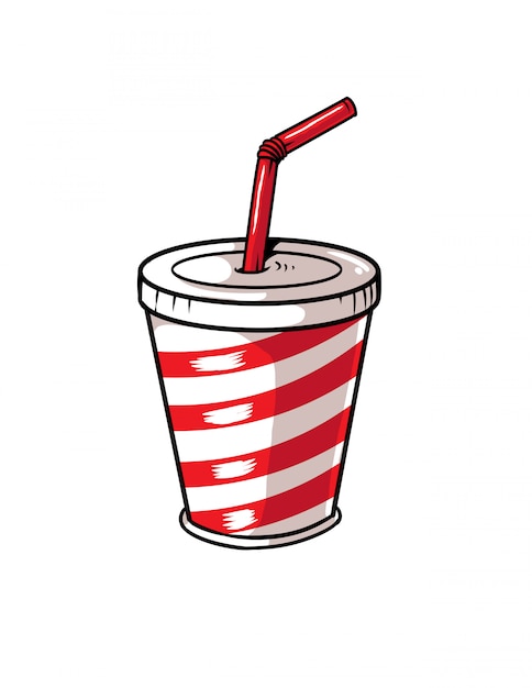 Vector soda cup