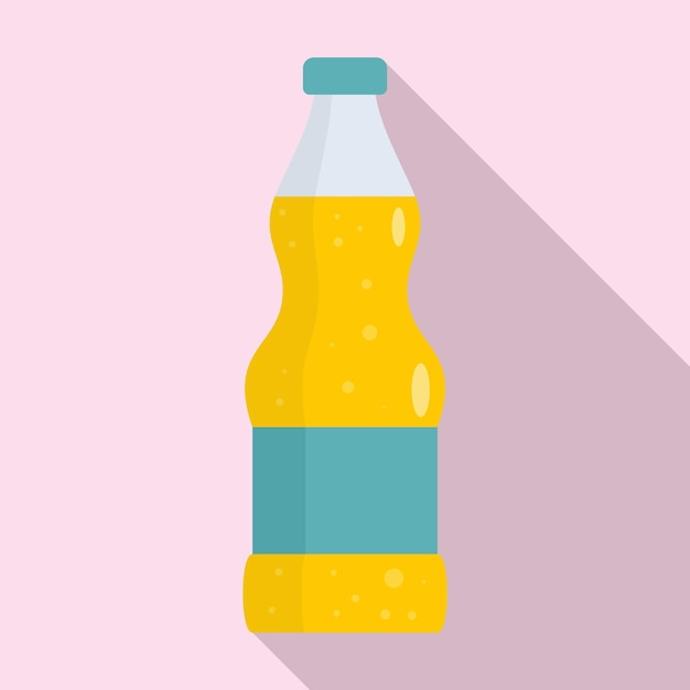 Soda-icone Vlakke illustratie van een soda-vector-icone voor webontwerp