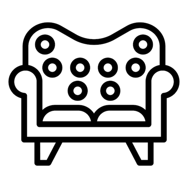 Sofa Icon Style