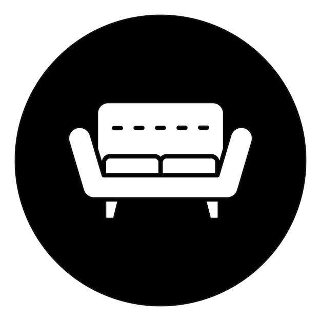 ソファのアイコン