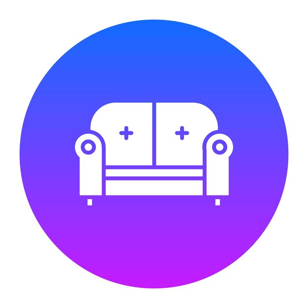 ソファのアイコン
