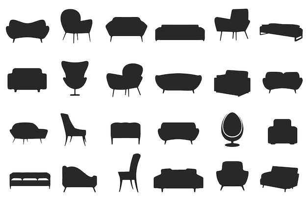 Sofa silhouettes