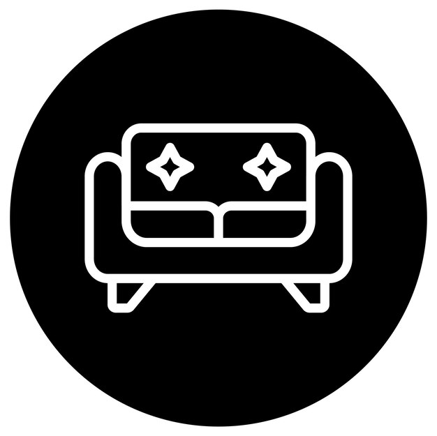 Sofa Vector Icon Design Illustratie