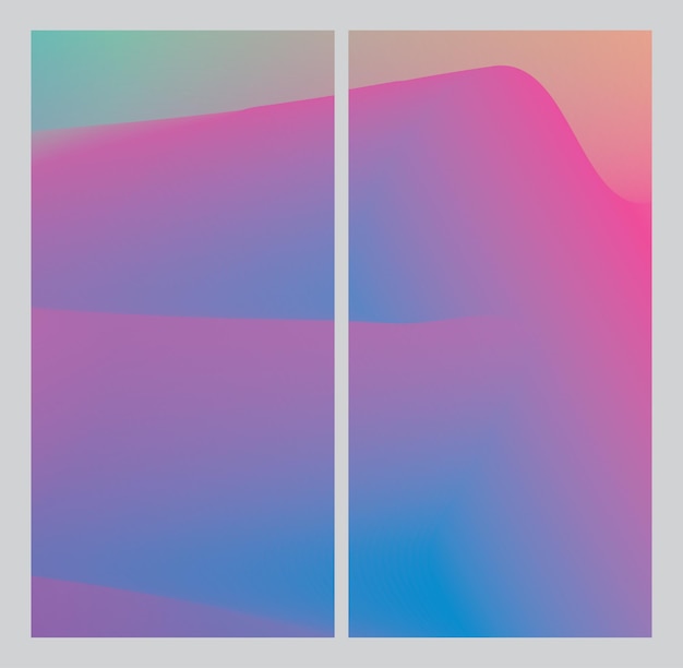 Soft blend gradiënt achtergrond met plaats voor tekst Vector illustratie voor grafisch ontwerp