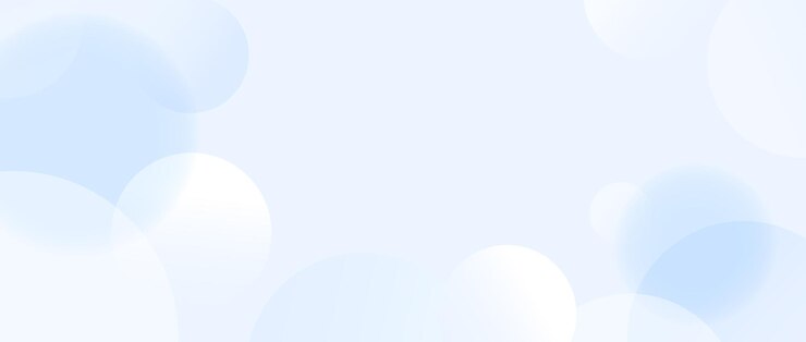 부드러운 파란색 구체 배경 추상적인 가운 떠다니는 거품 또는 공 벽지 흐릿한 그라디언트 서클