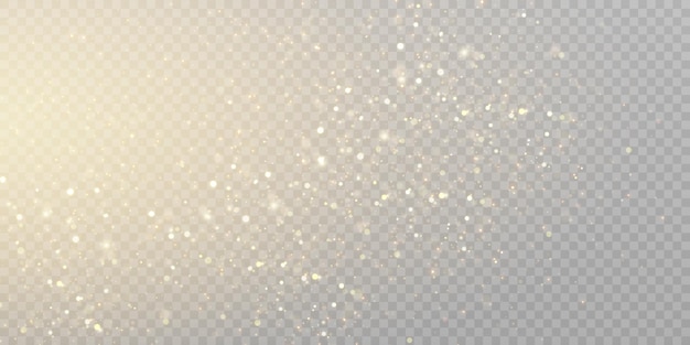 Vector soft bokeh and lights on a transparent backgroundvector 10 eps