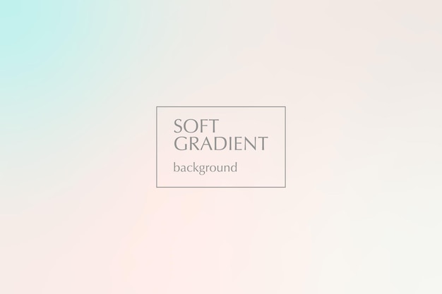 Vector soft cream gradient abstract background