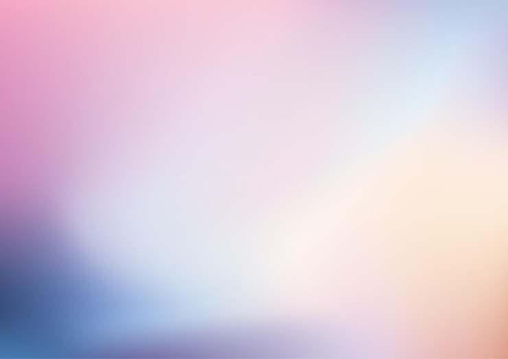 Vector a soft dreamy gradient background with pastel colors blending from pink to blue the colors