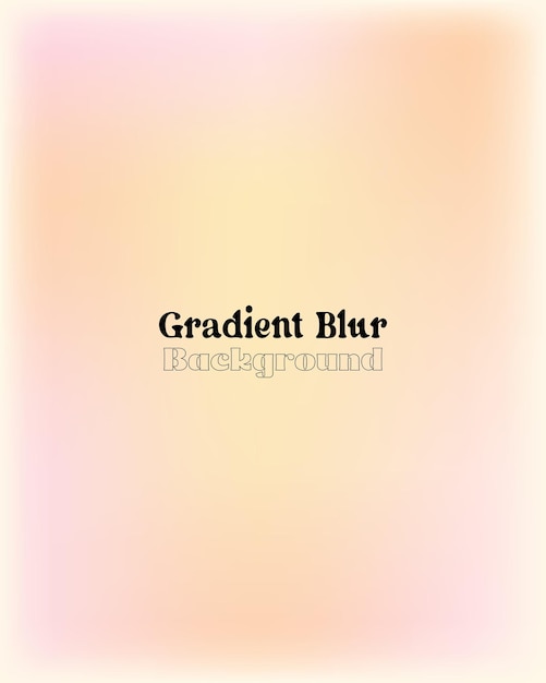 Soft gradient in pastel colors in vector