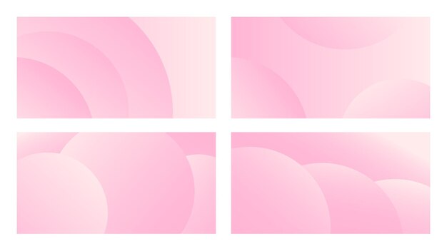 Soft Gradient Pastel Pink Background