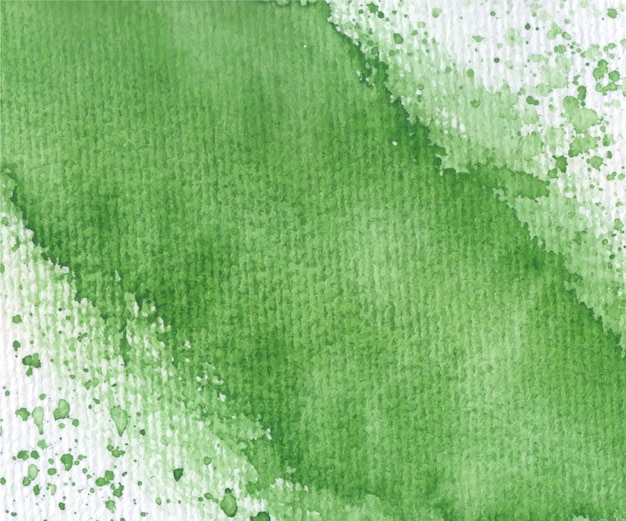 Soft green decorative watercolor texture background