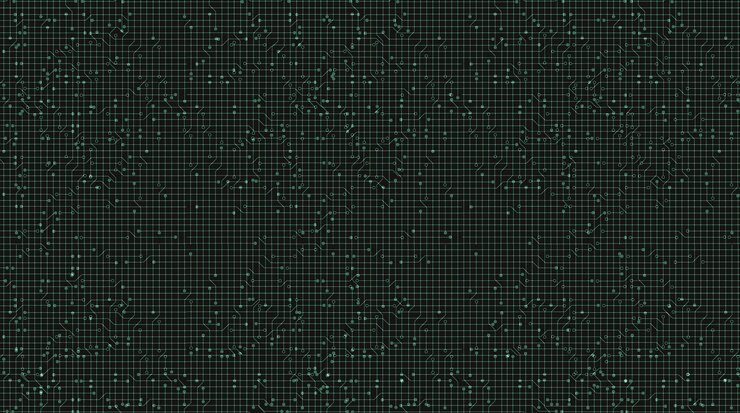 Vector soft green technology background,hi-tech digital and security concept