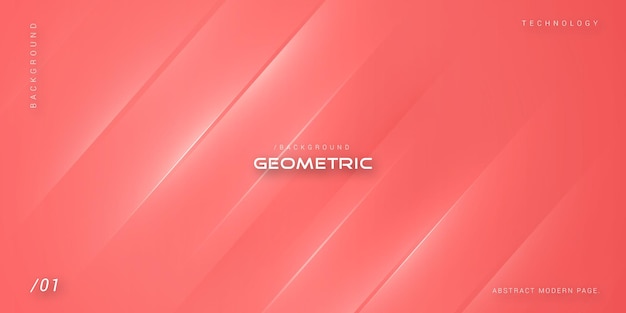 Soft Light Glowing Geometric Background