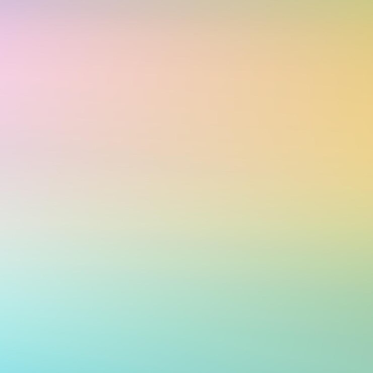 Vector soft pastel gradient background with gentle transitions