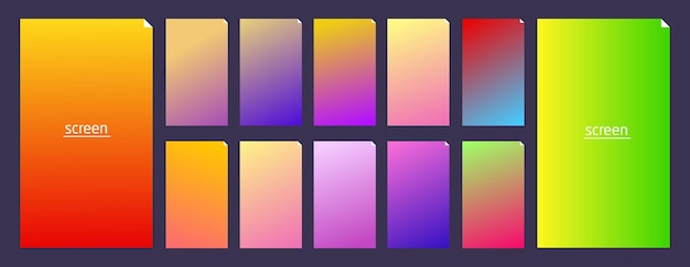 Soft pastel gradient smooth and vibrant color background