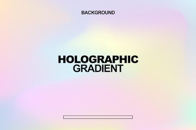 soft pastel holographic gradient background