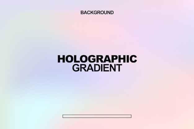 soft pastel holographic gradient background